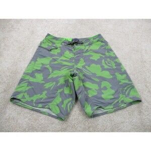 Patagonia Wavefarer Board Shorts Mens 30 Multicolor Floral Print Swim Trunks